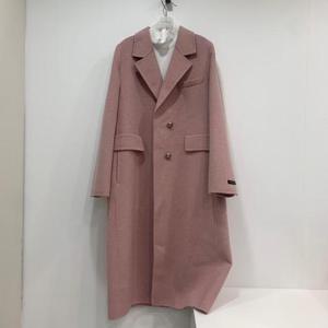 미센스 DP01 투버튼 롱코트 MB4YHMP104ZPK