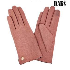 [닥스(장갑)]체크라인 포인트 여성모직장갑GBS704I