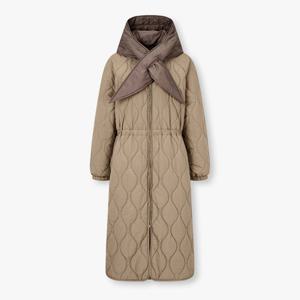 [지컷]디태처블 후드 롱 퀼팅 코트[7255418102]