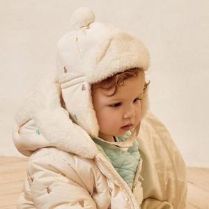 아가방 TC01 겨울 가브화섬귀달이모(IVORY)_ 01S776804