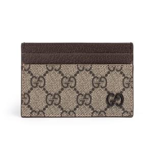 구찌 GG수프림 카드 지갑 768248 FACQC 9773 브라운