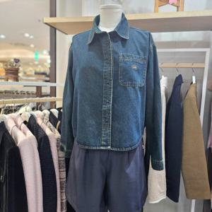 [르샵]포켓자수  세미크롭  데님셔츠 (L2F45DST010)A_BP