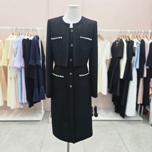 [샤틴]쟈켓형  H라인 트위드 원피스S254B610A