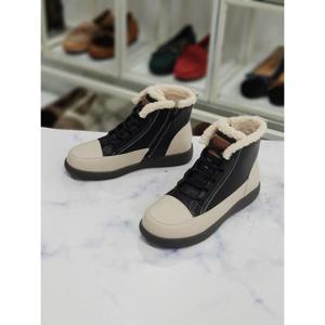 한슈 세이브존07 퍼 하이탑스니커즈3.5cm HS17bs276aa