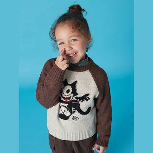 [탑텐키즈]공용) 펠릭스 풀오버 라글란 스웨터 (MKG1ER3801)