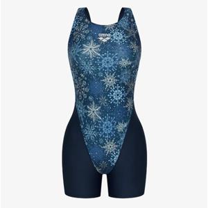[아레나]여성 A5FL1LH13NVY  스노우크리스탈 3부 반신 U백 실내 비치 수영복