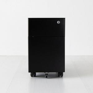 [마켓비]TAZO 서랍장 2단 305510 라운드형 블랙 9194.4805