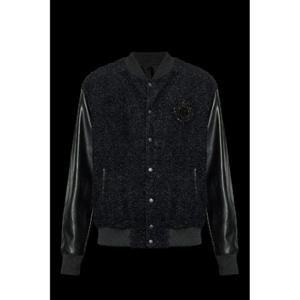 25FW Balmain 봄버 자켓 with applique FH1TFA7063MHEAP