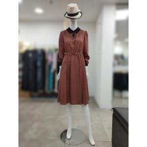 SI 세이브존04 배색카라 패턴 원피스 SJO1125100WIP