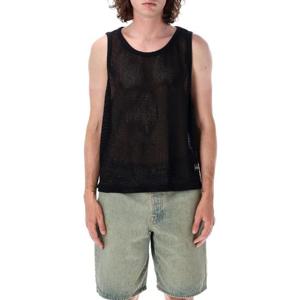 24SS STUSSY 코튼 빅 mesh 탱크 1140349M0001