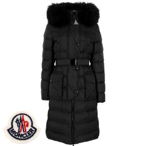 몽클레어 블랙 클로에 구스 롱 다운 자켓 KHLOE 1C00023 5968E 999