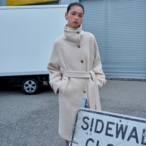 [TAG 659000원][케네스레이디] 에디 하이넥 코트 EWHCPL0100