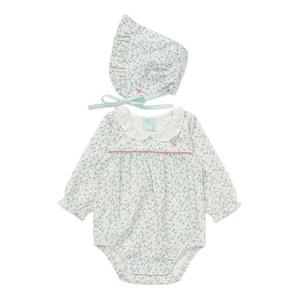 [블루독베이비]폼폼플라워세트바디슈트 45A70-040-15