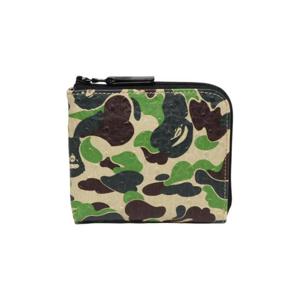 베이프 136 ABC 카모 미니 지퍼 월렛 그린 -1L80-190-013Green