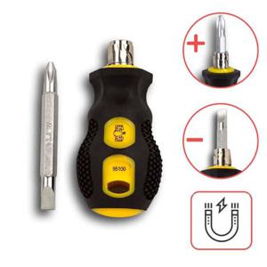 비스터 주먹드라이버 6x38 자화기 십자 일자 BST-95100 전공드라이버