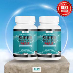 (2병)PNC Nutrition 슈퍼 비전케어 맥스 루테인20mg 지아잔틴6mg 눈서포트 10종 종합미네랄 100정 6개월분
