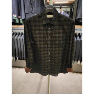 브렌우드 세이브존03 브렌우드 체크 코듀로이 캐주얼셔츠 BR-AGSAW-25-551