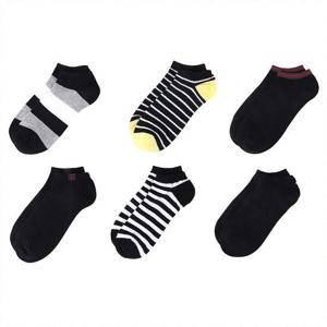 남자 블랙 계열 발목 패션 양말 5켤레 묶음