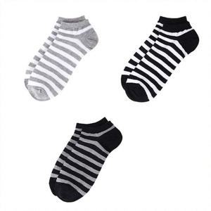 남자 링글 스타일 데일리 발목 패션 양말 5켤레 묶음