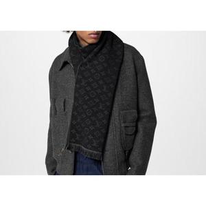 루이비통 클래식 스카프 블랙 M70520