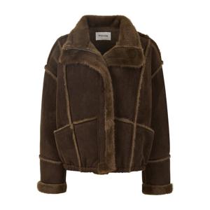 FOCUS  절개 포인트 페이크 퍼 무스탕 점퍼 PBVFF5W1JP1201