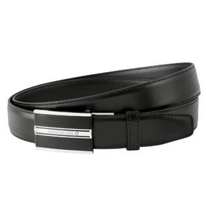 몽블랑 플레이트 버클 자동잠금 슬라이딩 벨트