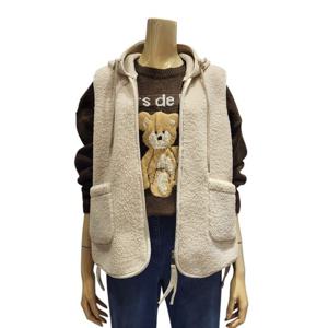 [반에이크]포켓 양털 조끼 VB5YVTM302Z