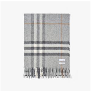 [버버리][버버리]체크 캐시미어 프린지 머플러 (8077881 A1345)