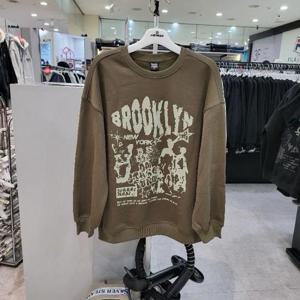 에어워크주니어 sh06 특양면 기모 앞판 프린트 맨투맨티셔츠 R258B1225A