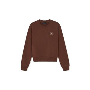 MLB긴팔티 RQC 3FMTB0244-50BRD 여성 베이직 원형로고 크롭 맨투맨 뉴욕양키스