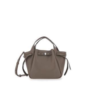 토리버치 로비 스몰 토트백 164866253 Brown