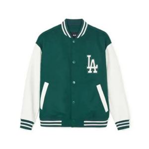 MLB자켓 RQC 3AJPV0141-07GND 울 베이직 바시티자켓