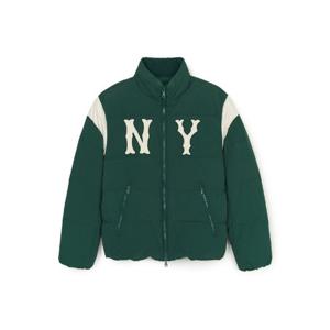 MLB패딩 RQC 3ADJV1146-50GND 바시티 어깨배색 쿠퍼스 중량 숏패딩 뉴욕양키스