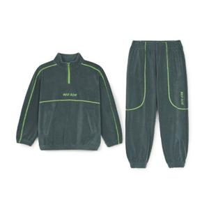 MLB키즈트레이닝세트 RQC 7AS2R0246-43PGS 데일리 아웃도어 폴라플리스 맨투맨 셋업 보스턴 레드삭스