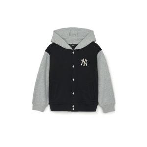 M MLB키즈자켓 RQC 7AHDV0144-50BKS 바시티 스냅 후드 뉴욕양키스