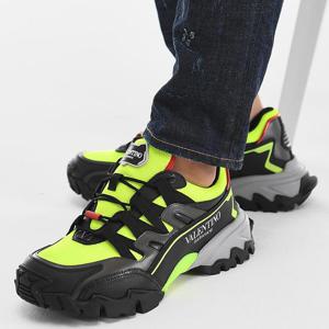 발렌티노 클라이머즈 스니커즈 블랙+형광옐로우 SY2S0C20 RIC KAM