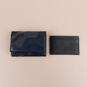 발렌티노 카모플라주 2in1 밀리터리 카드지갑 네이비 QY2P0613TND