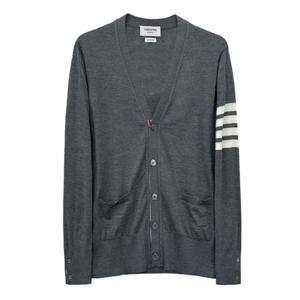 톰브라운 사선 완장 울 가디건 MKC002A 038