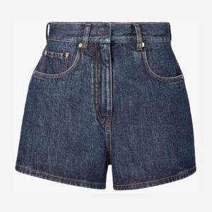 펜디 하이웨이스트 플레어 데님 쇼츠 FLP861 AW82F1UKI