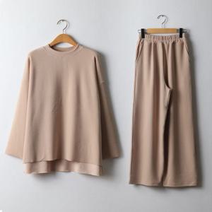 나야홍 / 아이우먼 무지소프트긴팔티투피스 KDJ470M510 빅사이