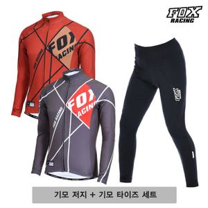 [폭스레이싱]폭스레이싱 겨울 기모 상하의 세트 L144_225 자전거