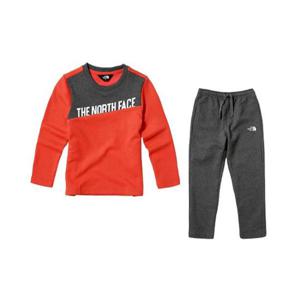 노스페이스 키즈 윙 라운지 웨어 세트 FM1NT7TJ60T-RED