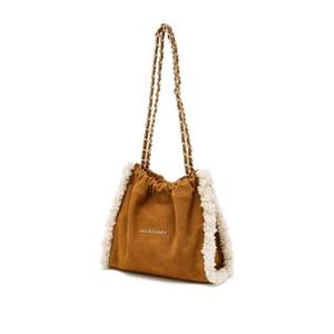 [질스튜어트핸드백] JABA6E153W2 [코코체인] 스웨이드 가죽 체인숄더 S 브라운