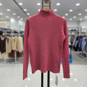 [스테파니]컬러풀하이넥(골지 폴라티셔츠)/A25SW5440