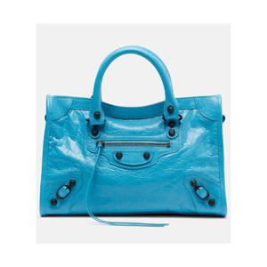 발렌시아가 Le City 스몰 레더 토트 백 P01121147