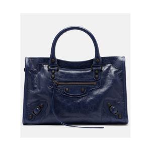 발렌시아가 Le City 스몰 레더 토트 백 P01121155