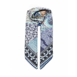 [SALVATORE FERRAGAMO] 라프리마 여성 실크 스카프 310220789936 001 Blue /15