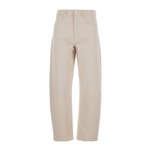 에스막스마라 베이지 파이브 포켓 코튼 진 2619131081600 002