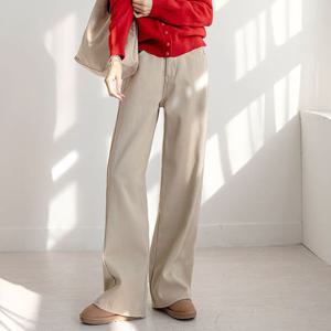 [나크21] 기장선택  기모 사이드 절개팬츠 DM54-P-15