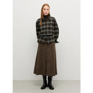 쉬즈미스 (SWWSTP42041) 소프트 브러시 체크 셔츠